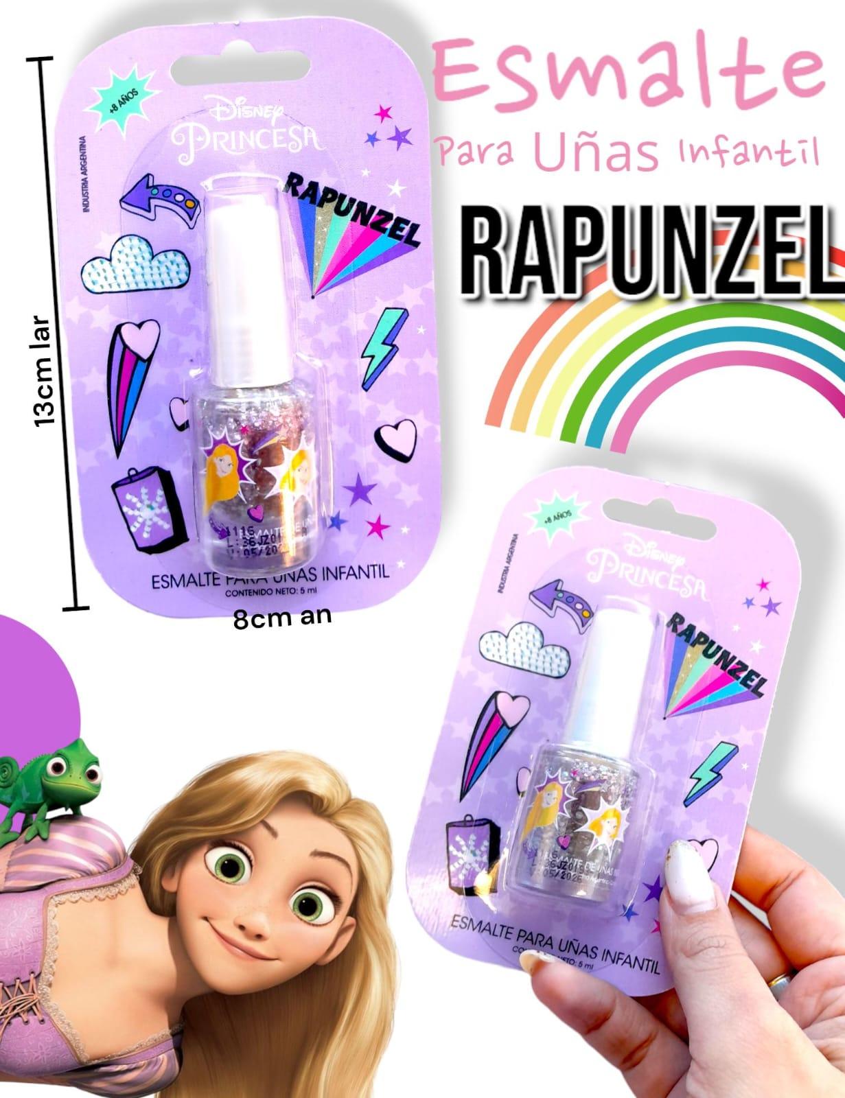 Esmalte infantil Princesas Rapunzel BLISTER